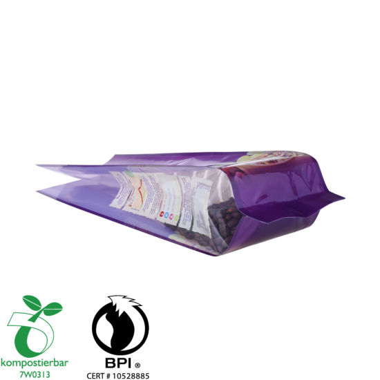 مصنع بوليباغ صديق للبيئة قابل للإغلاق من Ziplock Side Gusset من الصين