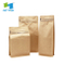 الجملة الرخيصة الغذاء الصف قابلة للتحلل كتلة أسفل ورق الكرافت 250 جرام 500 جرام 1000 جرام 1 كيلوجرام مخصص أكياس القهوة السماد مع صمام كيس التغليف بالجملة