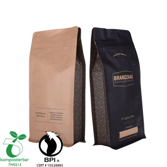 بالجملة PLA Coffee Bag Flat Bottom Factory من الصين