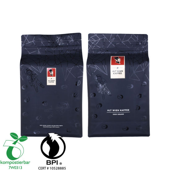 الغذاء الصف مربع أسفل كيس رقائق البطاطس القابلة للتحلل البيولوجي بالجملة في الصين