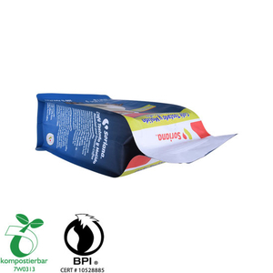 Eco Square Bottom Heat Resistant Plastic Bag Factory في الصين