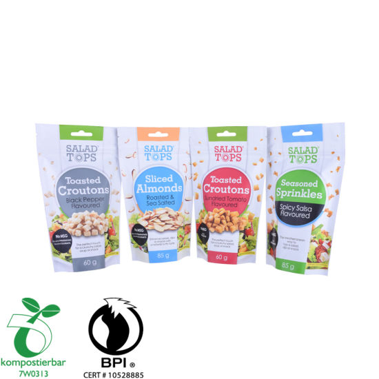 OEM نافذة واضحة قابلة للتحلل كيس نشا الذرة مصنع الصين