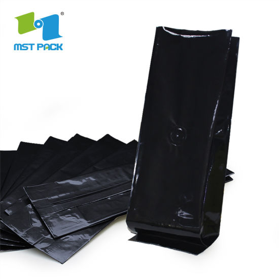 رقائق الألومنيوم التعبئة والتغليف البلاستيكية كيس قهوة قابل للتحلل كيس تغليف القهوة القابلة للتحلل