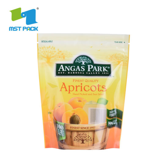 صديقة للبيئة زيبر الوقوف كيس تغليف المواد الغذائية 100٪ قابلة للتحلل الحيوي PLA حقيبة