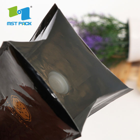 أكياس القهوة البلاستيكية صديقة للبيئة قابلة للتحلل الحقيبة حقيبة تغليف الطباعة المخصصة