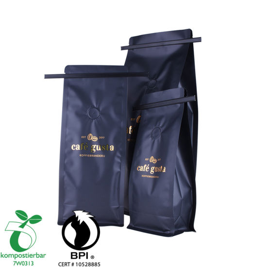 مصنع الصين للأغذية Ziplock Bio Foil Coffee Bag