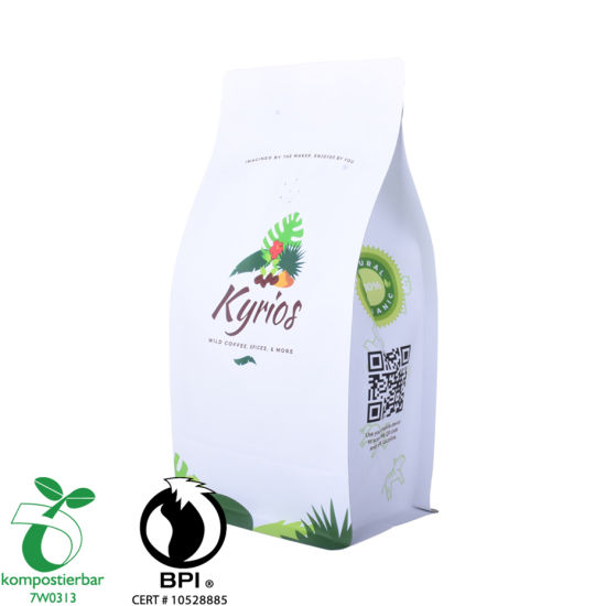 مصنع كيس القهوة الشفاف Ziplock Kraft Paper القابل للإغلاق من الصين