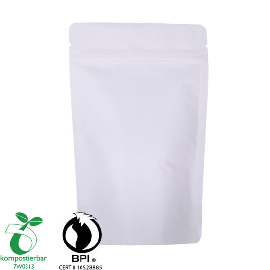 كيس قهوة كرافت قابل للإغلاق من Ziplock Standup 250g مصنع الصين