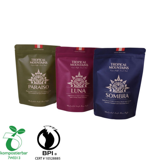 Ziplock Doypack Vanilla Beans Packaging الشركة المصنعة من الصين