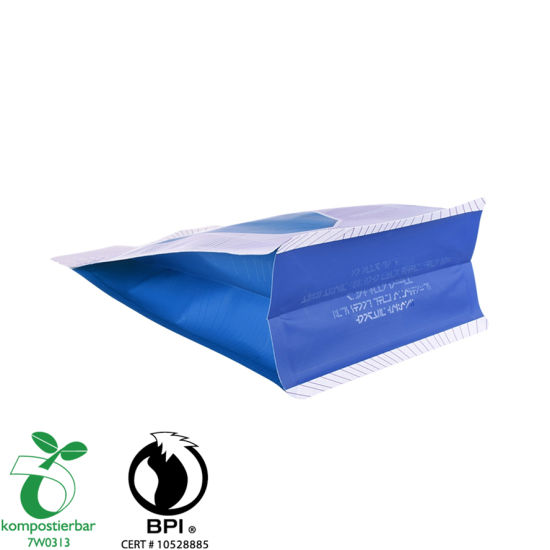 مخصص مطبوعة مربع أسفل الحقيبة البلاستيكية Ziploc بالجملة من الصين